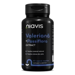 Valeriana + Passiflora extract, 60 capsule, Niavis