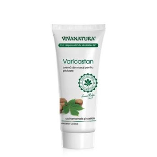 VivaNatura - Varicastan crema masaj pentru picioare 75ml