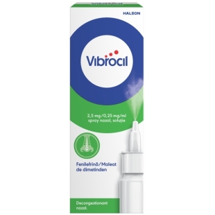 Vibrocil spray nazal solutie 2,5 mg/ 0,25 mg/ml, 15 ml, GSK (Haleon)