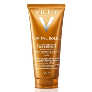 Capital Soleil lapte autobronzant fata si corp, 100ml, Vichy