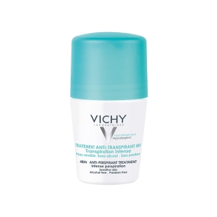 Roll-on antiperspirant cu eficacitate 48h cu parfum, 50ml, Vichy
