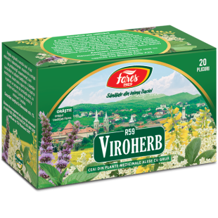 Viroherb ceai 20doze, Fares