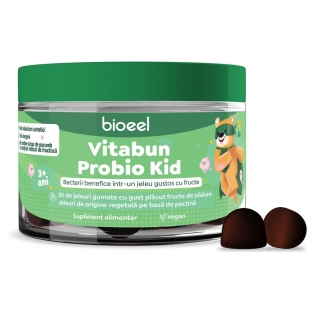 Jeleuri gumate Vitabun Probio Kid, 30 jeleuri, Bioeel