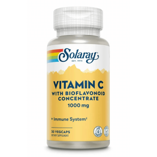 Vitamin C Solaray, 30 capsule vegetale, Secom