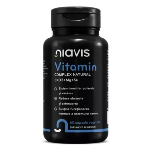 Vitamin complex natural, 60 capsule, Niavis