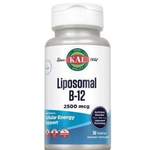 Vitamina B12 Liposomal Kal, 2500 mcg, 30 capsule, Secom