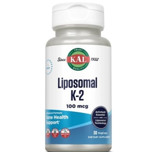 Vitamina K-2 Liposomal Kal, 100 mcg, 30 capsule, Secom