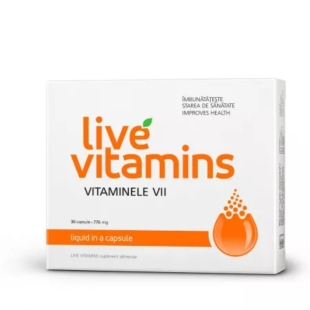 Live Vitamins, 30 capsule, Vitaslim