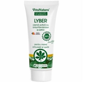 Crema activa cu Untul-Pamantului si petrol Lyber, 75 ml, Vivanatura