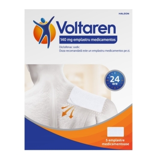 Voltaren emplastru medicamentos, 140 mg, 5 bucati, Haleon