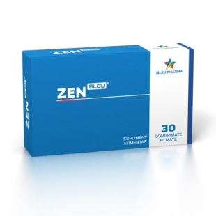 ZenBleu, 30 comprimate filmate, Bleu Pharma