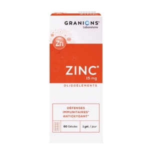 Zinc Gluconat 15 mg, 60 capsule, Granions