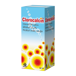 Clorocalcin® 133,6 mg/ml picaturi orale, solutie 50 ml la 9.44 lei ...