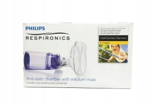 Philips - Respironics Spacer Optichamber Diamond pentru copii 1-5 ani