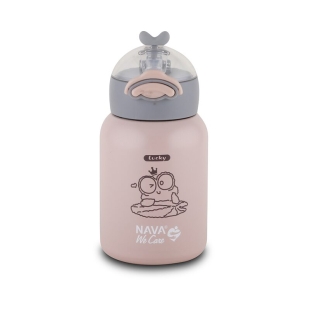 Sticla termoizolanta Nava We care 350 ml roz