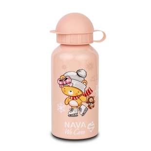 Sticla termoizolanta Nava We care 400ml roz