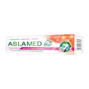 Aslamed - Pasta de dinti pentru dinti sensibili 75ml