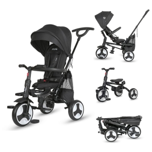 Tricicleta ultrapliabila Coccolle Spectra plus Jet Black