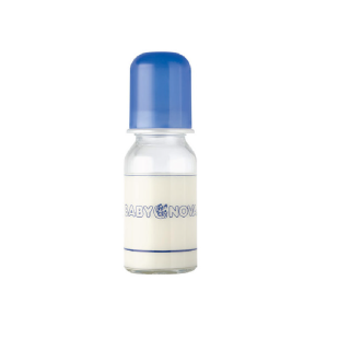 Baby Nova biberon sticla 125ml baietel