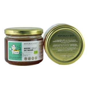 Republica BIO - Miere naturala ecologica de mana 700 g