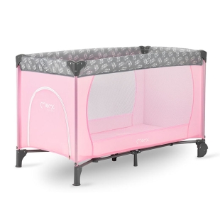 Patut pliabil, 60x120 cm, Momi, Belove, Pink