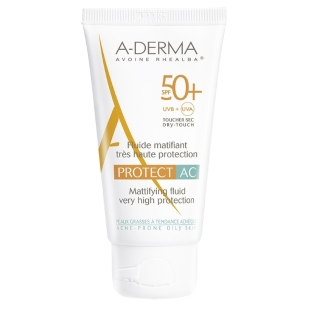 Protect AC fluid matifiant SPF 50+, 40ml, A-Derma