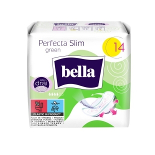 Absorbante Perfecta Ultra Green, 14 bucati, Bella