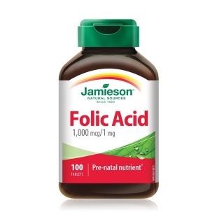 Jamieson - Acid Folic 1mg 100tb