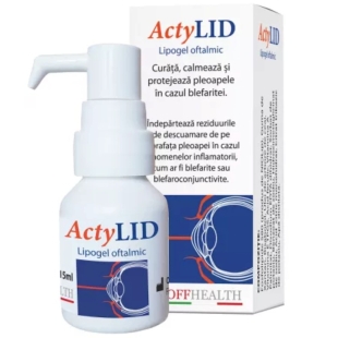 ActyLID lipogel oftalmic, 15 ml, Inocare