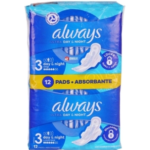 Utra Day&Night absorbante, 12buc, Always