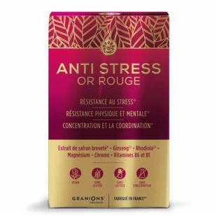Anti-Stress Or Rouge, 15 comprimate, Granions