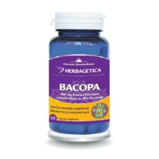 Bacopa, 60 capsule, Herbagetica