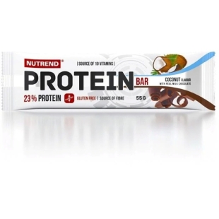 Baton cu aroma de cocos Protein Bar, 55 g, Nutrend