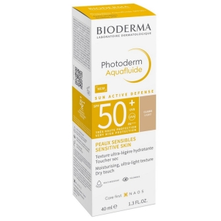 Crema lejera cu SPF50+ Claire Aquafluide Photoderm, 40 ml, Bioderma
