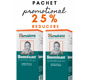 Bonnisan picaturi 30ml pachet 1+1-25%, Himalaya