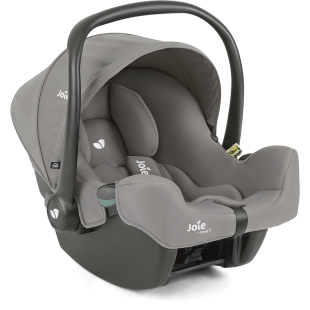 Scoica auto i-Snug 2 cu tetiera reglabila, 40-75 cm, Pebble, testata ADAC si certificata R129, Joie