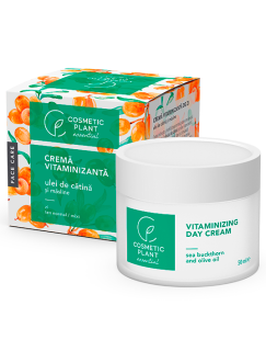 Cosmetic Plant - Crema vitaminizanta de zi cu ulei de catina si masline 50ml