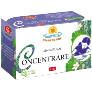 Ceai Concentrare N163, 20 plicuri, Fares