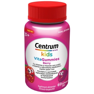 Centrum Kids VitaGummies Berry, 60 jeleuri, GSK (Haleon)