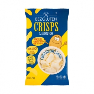 Chipsuri fara gluten cu sare, 70 g, Bezgluten
