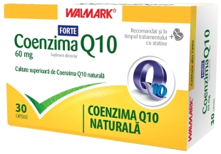 Coenzima Q10 Forte 60mg, 30 comprimate, Walmark