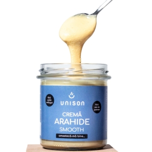Crema de arahide Smooth, 300 g, Unison
