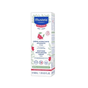 Crema hidratanta calmanta pentru piele sensibila, 40 ml, Mustela