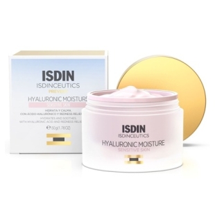 Crema cu acid hialuronic pentru ten sensibil Isdinceutics, 50 ml, Isdin