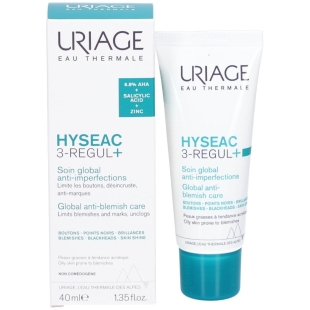 Crema Hyseac 3-Regul+, 40 ml, Uriage