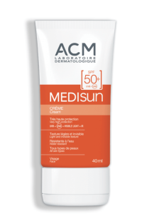 Crema pentru protectie solara cu SPF 50+ Medisun, 40 ml, Acm