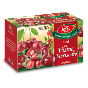 Fares - Ceai visine si merisoare 20plicuri