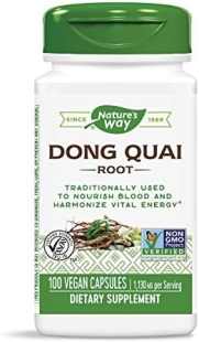 Dong Quai 565 mg Natures Way, 100 capsule, Secom