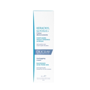 Crema anti-acnee Keracnyl Glycolic Control , 30 ml, Ducray