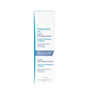 Crema calmanta anti-imperfectiuni pentru tenul cu tendinta acneica Keracnyl PP+, 30 ml, Ducray